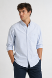 Gant O1. Campus Oxford Regular Fit Bd Shirt In Blue