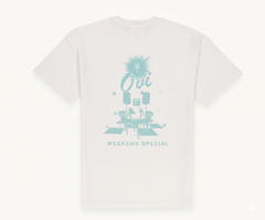 Tshepo Jeans Unisex Ovi Tarven T-Shirt In White