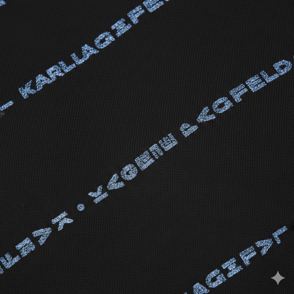 Karl Lagerfeld Mens Apol Logo Sweatshirt In Black