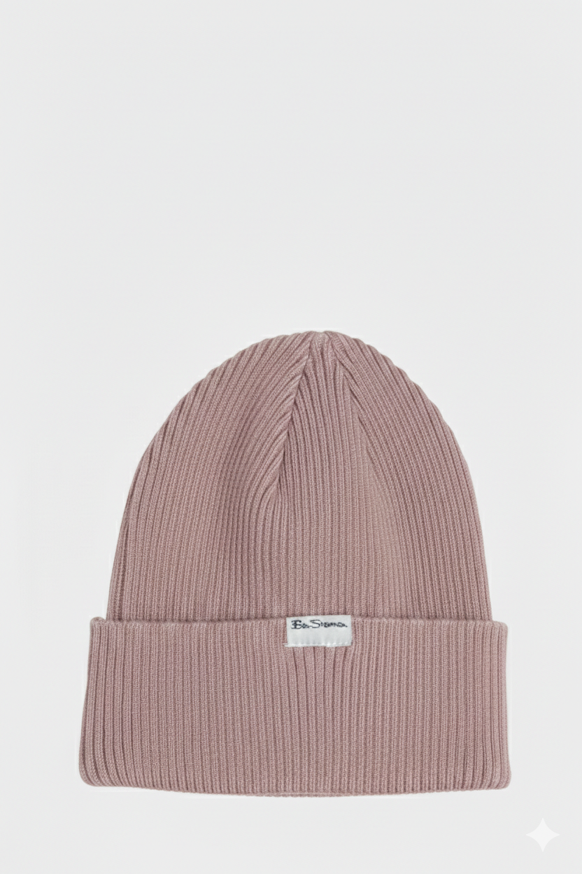 Ben Sherman Mens Targy Beanie In Cocoa