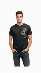 Pure Premium Mens Spinelli T-Shirt In Black