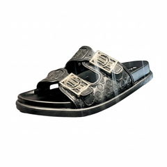 Pure Premium Mens Lido Sandals In Black