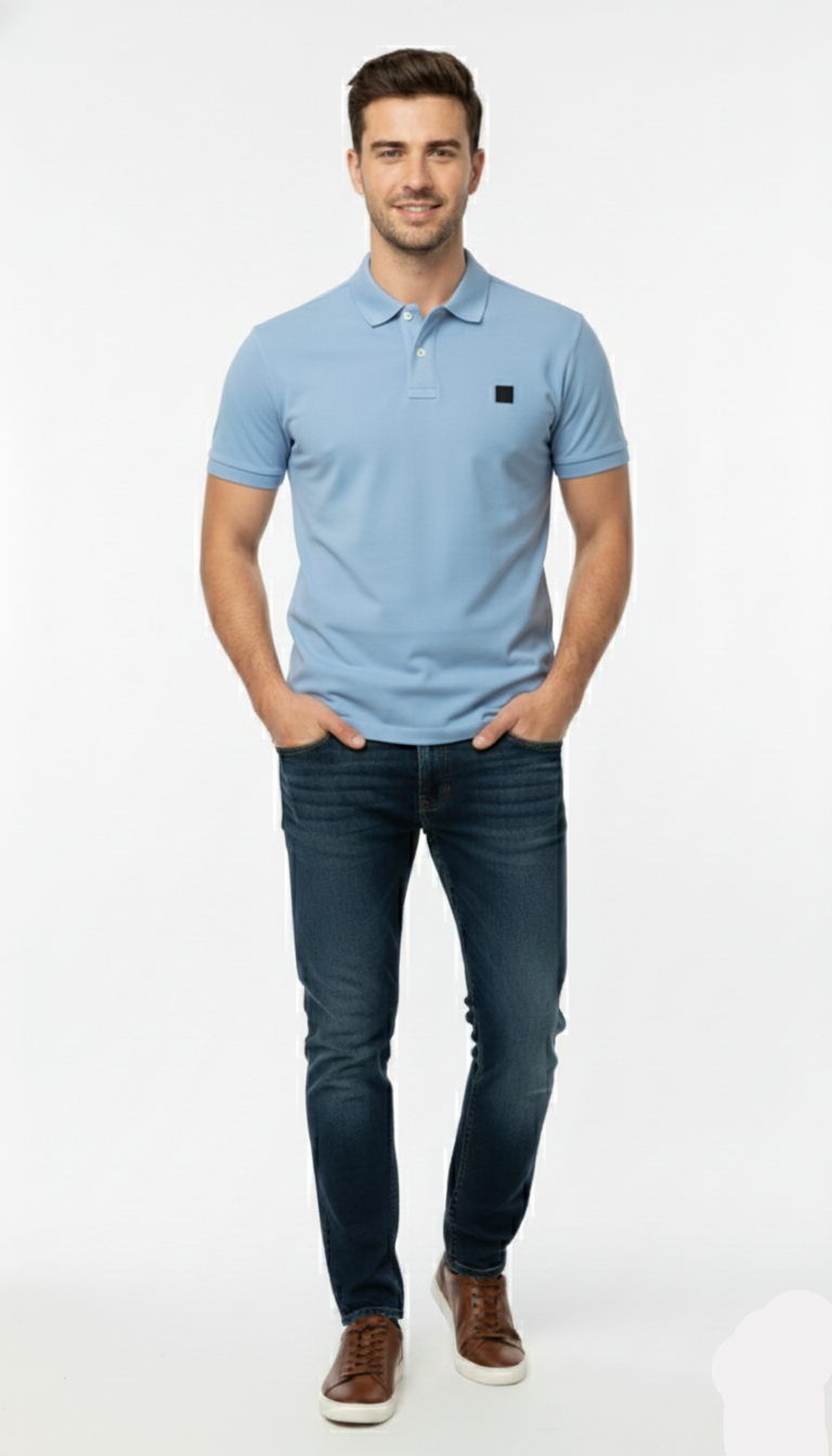 Polo Golfers For Men In Blue