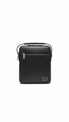 Lefel Leather Med Sling Bag 407-83 Black