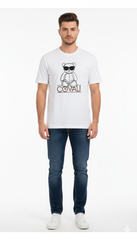 Covali Mens Fredo T-Shirt In White