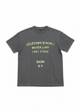 Palladium Mens Liberte Protégé Distressed T-Shirt In Charcoal