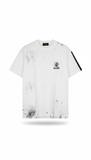 Vialli Mens Light T-Shirt In Cream