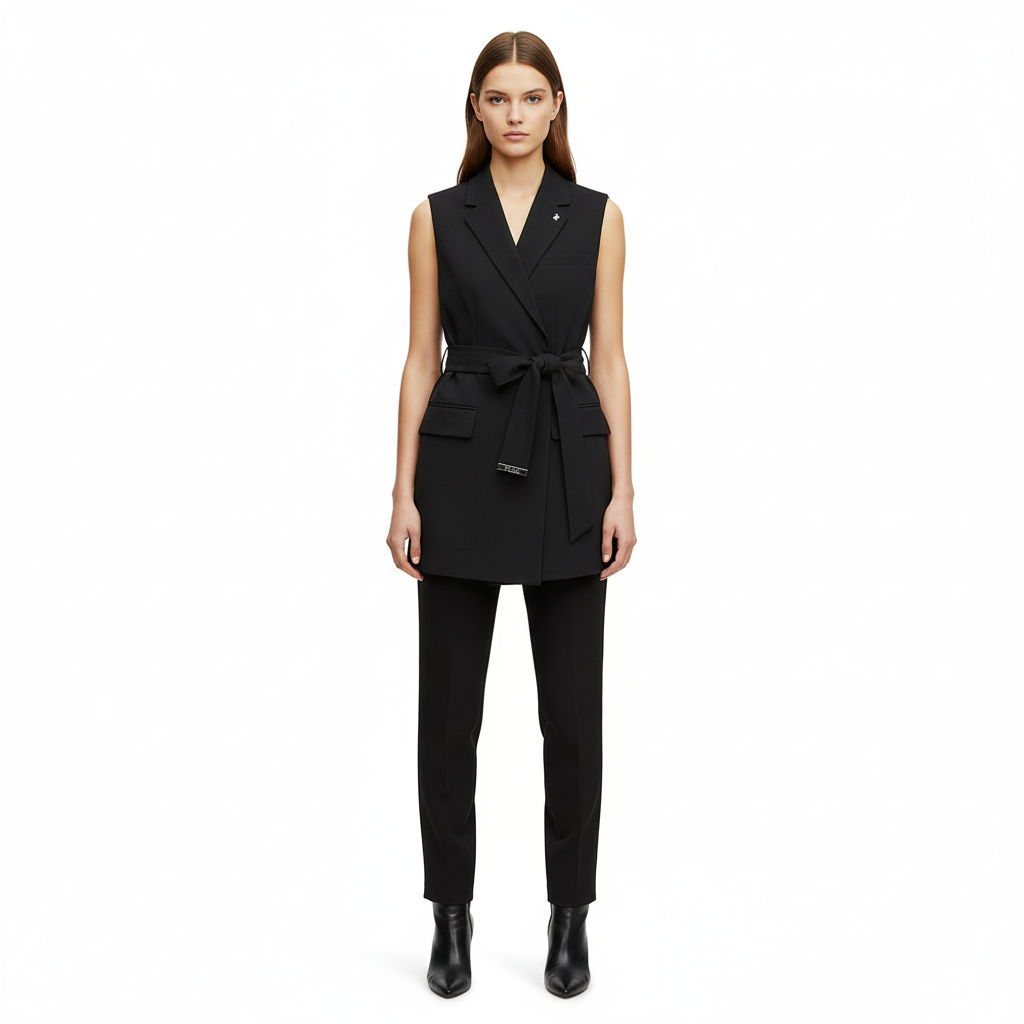 Polo Womens Tatum Suit Blazer In Black