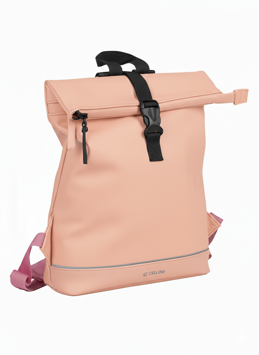 Cellini  Hydro RollTop Backpack In Pink