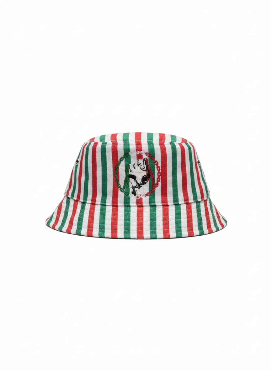 Vialli Mens Jumperooneie Bucket Hat In Multi
