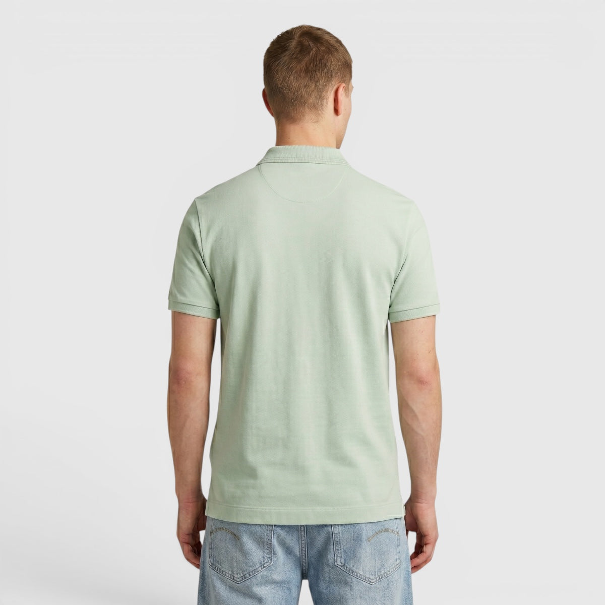 G-Star Raw Mens Dunda Slim Golfer In Pale Green