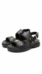 Vialli Mens Khalifa Sandals In Black