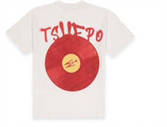 Tshepo Jeans Unisex Ovi Vinyl T-Shirt In White