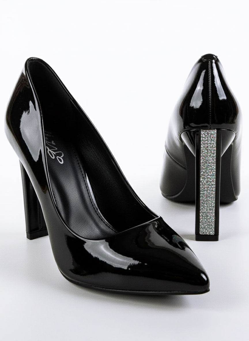 La Her Womens Heels In Black