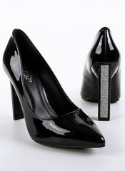 La Her Womens Heels In Black