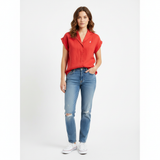 Polo Womens Lillian Shirt In Brick