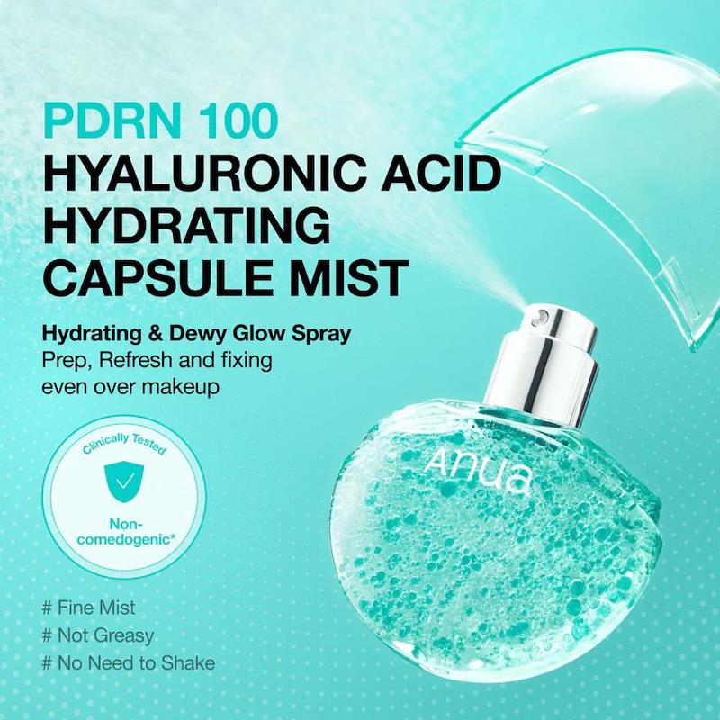 Anua PDRN Hyaluronic Acid Hydrating Capsule Mist