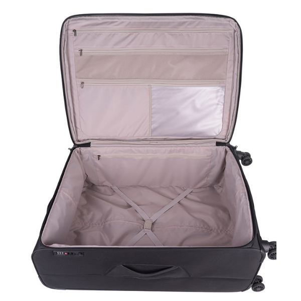 Cellini Microlite Soft Trolley Case Black - 75 Cm