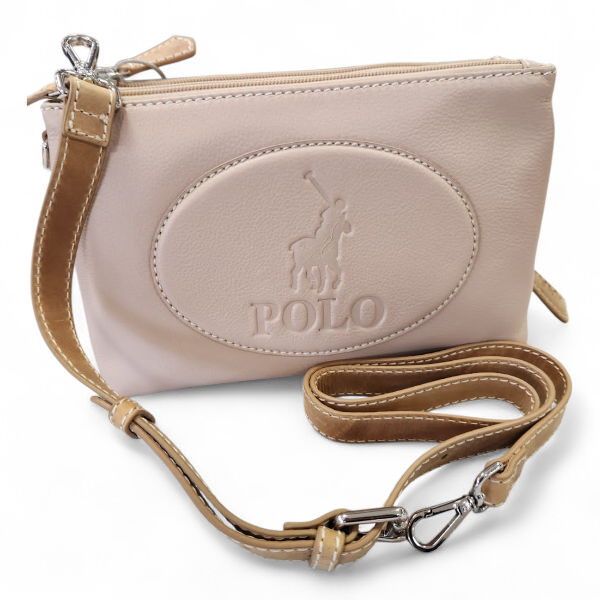 Polo Benton Mink Double Zip Bag