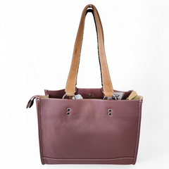 Polo Benton Tote Bag In Rosewood