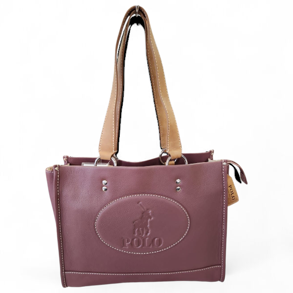 Polo Benton Tote Bag In Rosewood