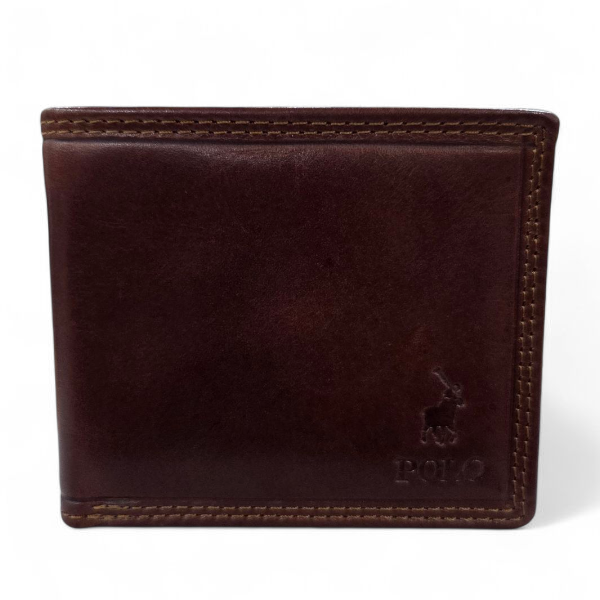 Polo Mens Kenya Smalls Billford With Top Flap Wallet In Brown