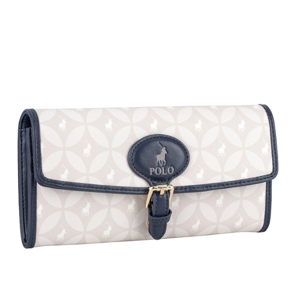 Polo Porter Clutch Purse In Navy