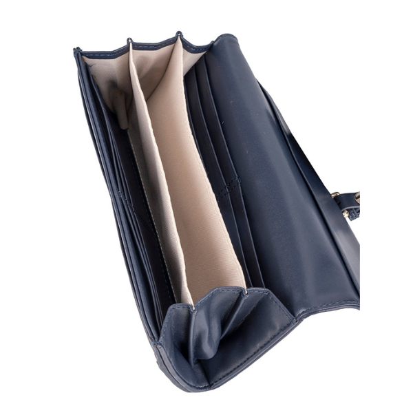 Polo Porter Clutch Purse In Navy