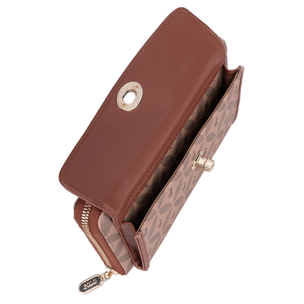 Polo Preston Tan Phone Sling