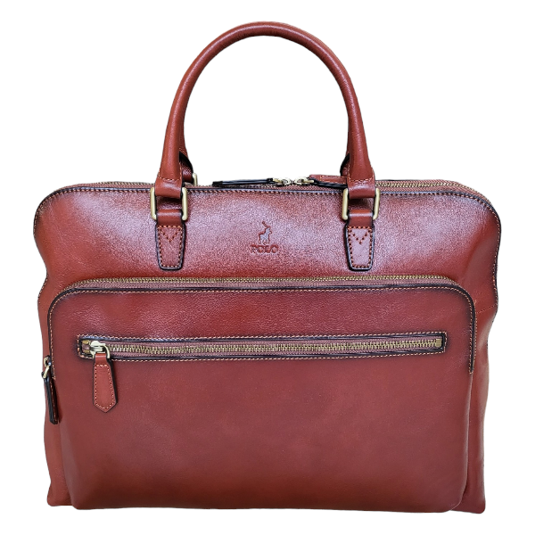 Polo Vega Large Briefcase  Brown