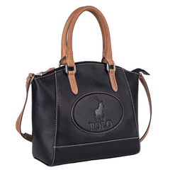 Polo Benton Small Shopper Black/Tan