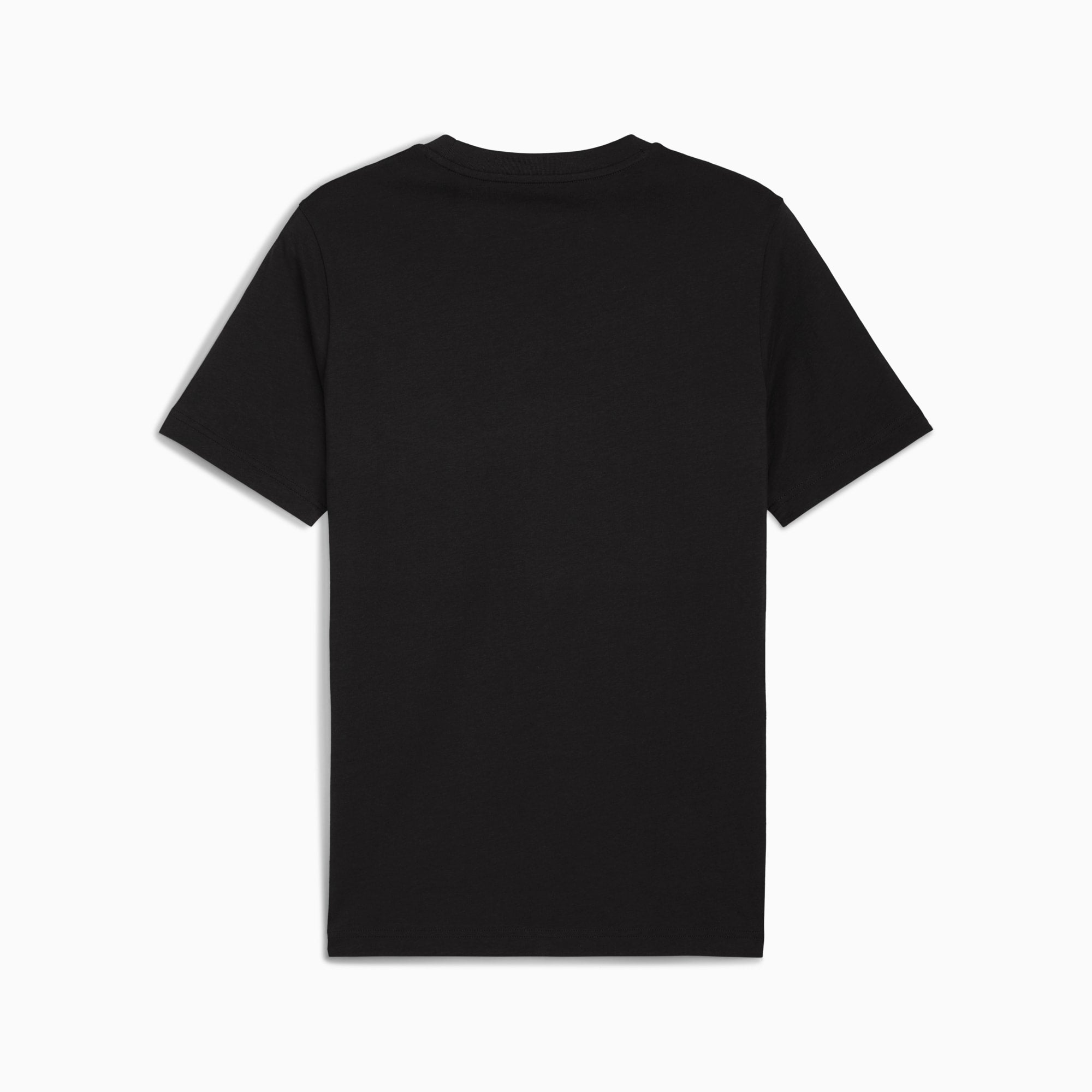 Puma Mens Black Graphic Box T-Shirt