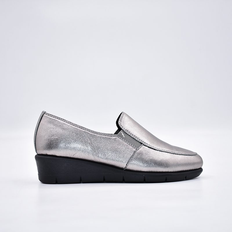 Hush Puppies Hpl01093 Grecia Cow Leather Silver