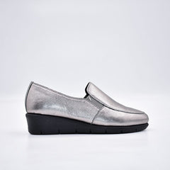 Hush Puppies Hpl01093 Grecia Cow Leather Silver