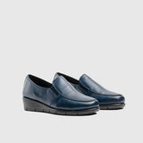 Hush Puppies Hpl01093 Grecia Cow Leather  Navy
