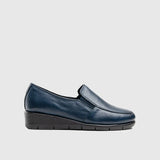Hush Puppies Hpl01093 Grecia Cow Leather  Navy