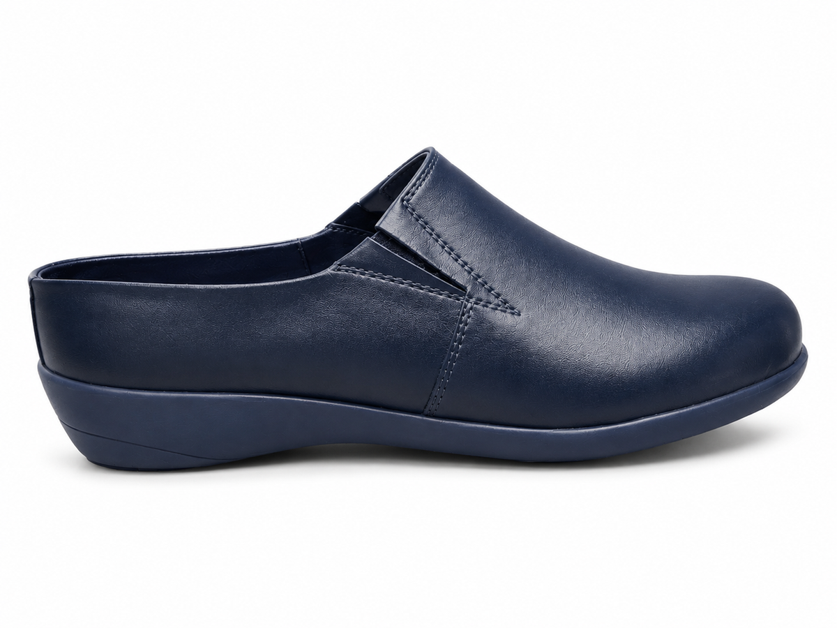 Green Cross Ladies Sandal In Navy