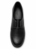 Green Cross Ladies Walker Shoes In Black