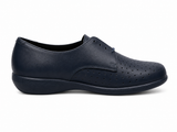 Green Cross Ladies Walker Shoes In Navy
