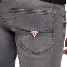 Guess Mens Craige Skinny Jeans In Grey