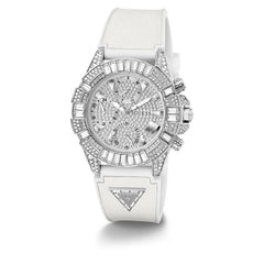 Guess Iconic Ladies White Watch