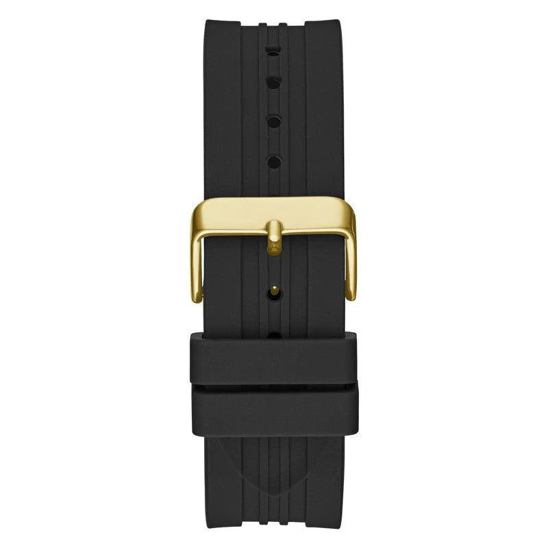 Guess Champ Black And Gold Watch