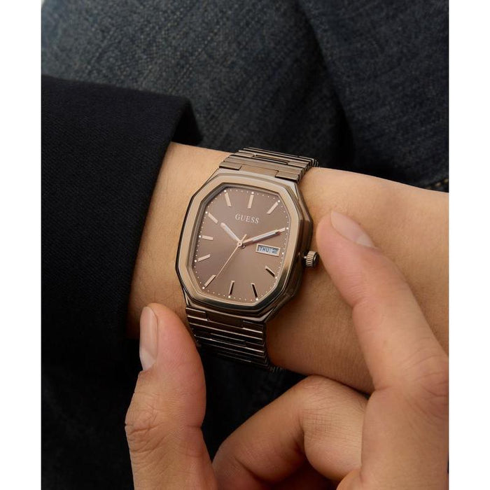 Guess Olivers Mens Coffee Date Watch