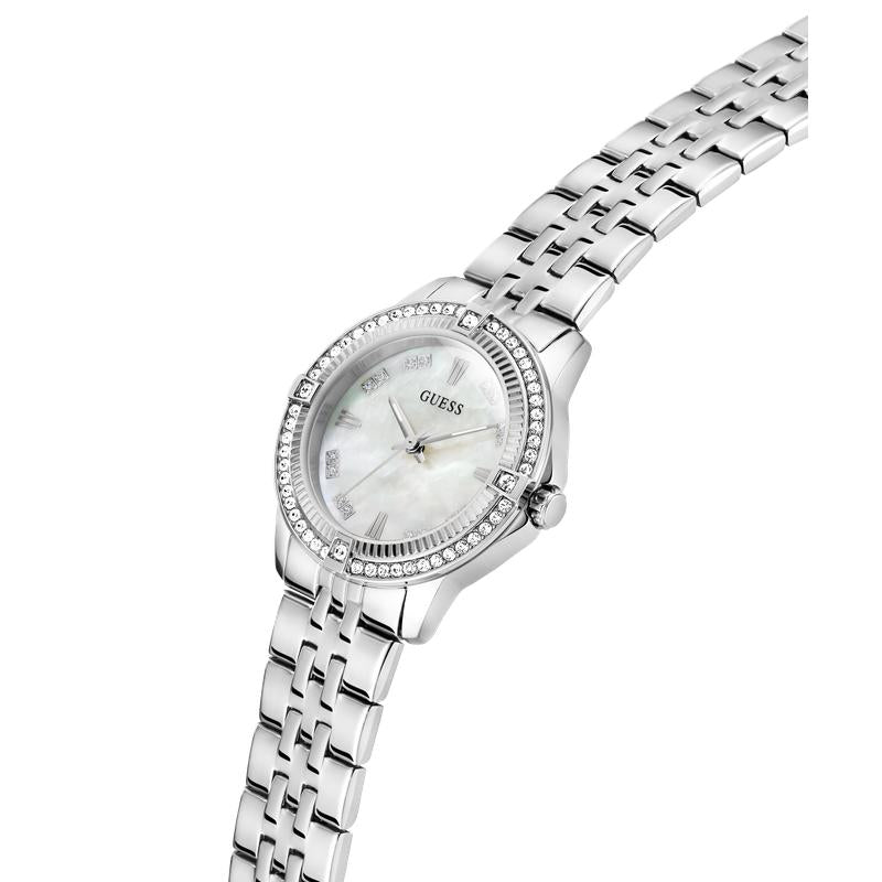 Guess womens Colette Watch In Silver