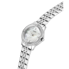 Guess womens Colette Watch In Silver