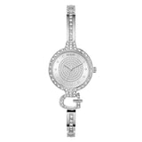 Guess Ladies Giselle Watch In Silver