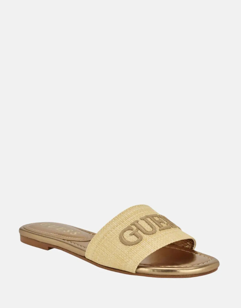 Guess Womens Harino Sandals In Natural