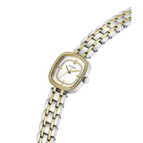 Guess Womens Hazel Two Tone Watch In Gold And Silver