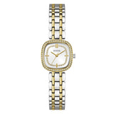 Guess Womens Hazel Two Tone Watch In Gold And Silver
