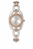 Guess Ladies Mini Watch In Rose Gold & Silver